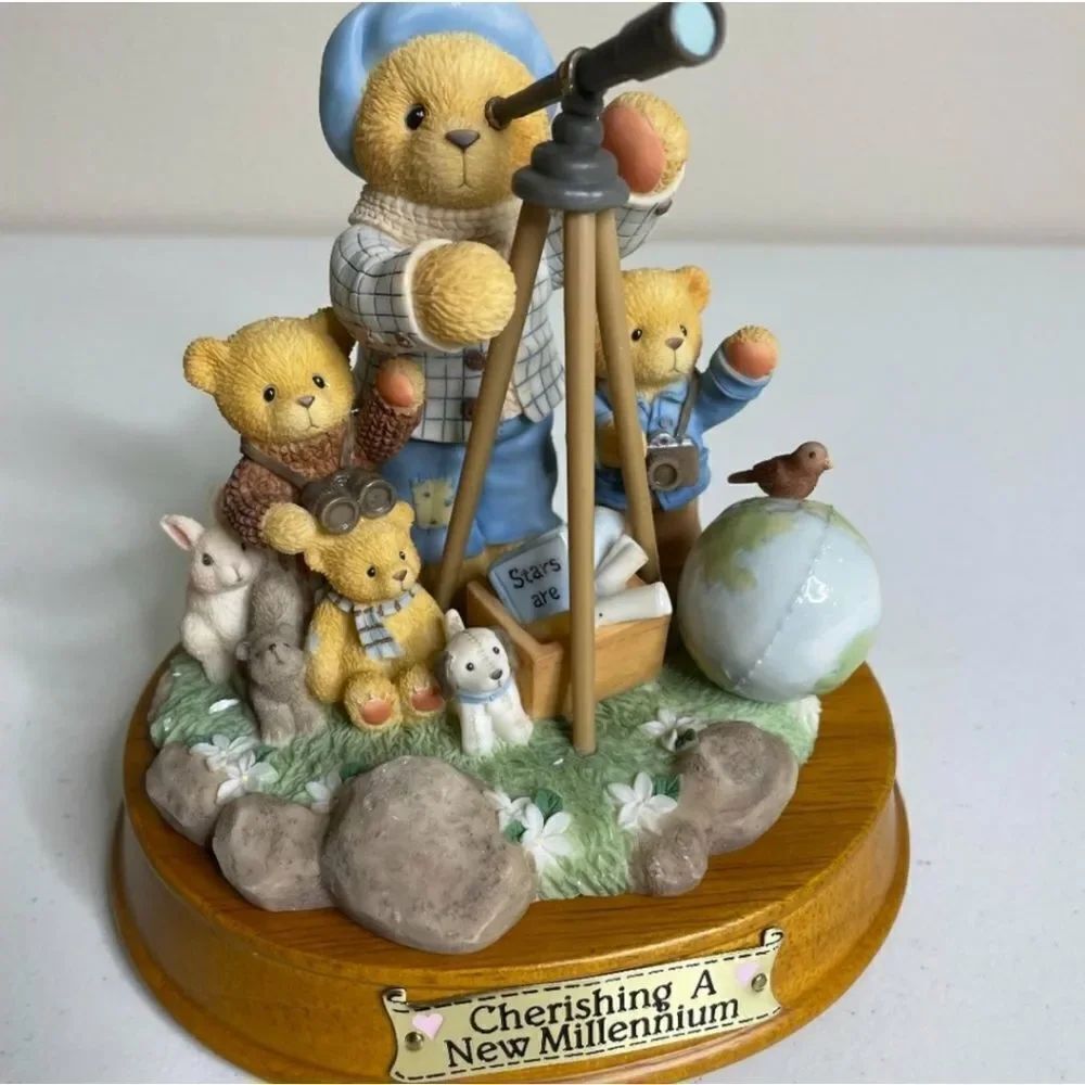 Vintage 1998 Cherished Teddies "Anything Is Possible When You Wish On a Star"